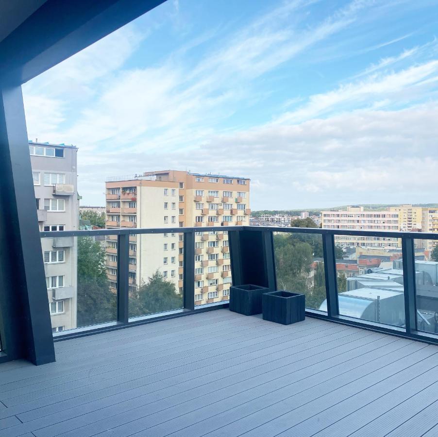 Hanza Tower Apartament Premium Plus Szczecin Extérieur photo